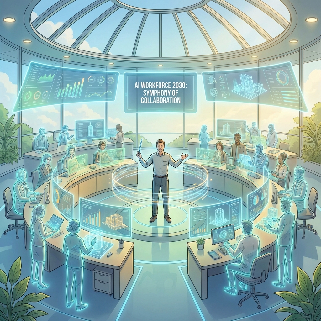 The AI Workforce of 2030: What the Org Chart Will Look Like