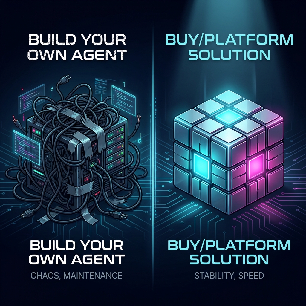 Build vs. Buy: Should You Develop Custom AI Agents or Use Off-the-Shelf Tools?