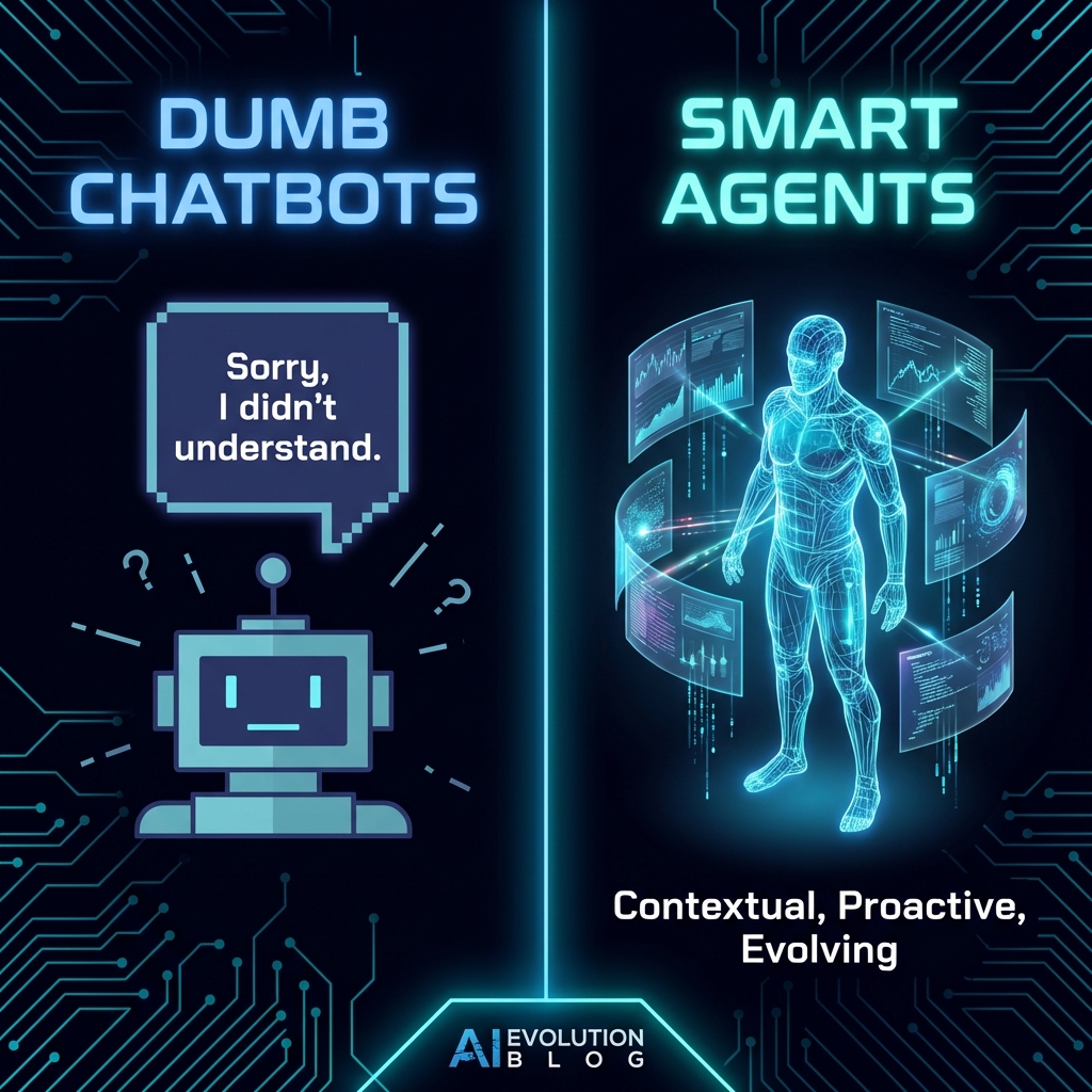 Chatbots vs. Autonomous Agents: What's the Difference for Enterprise?